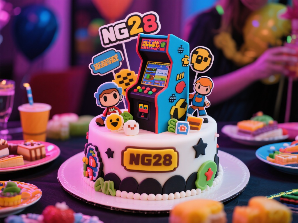 打造完美游戏主题派对:探索NG28游戏蛋糕装饰技巧 适合年轻人派对的全新潮流
游戏主题蛋糕装饰正在成