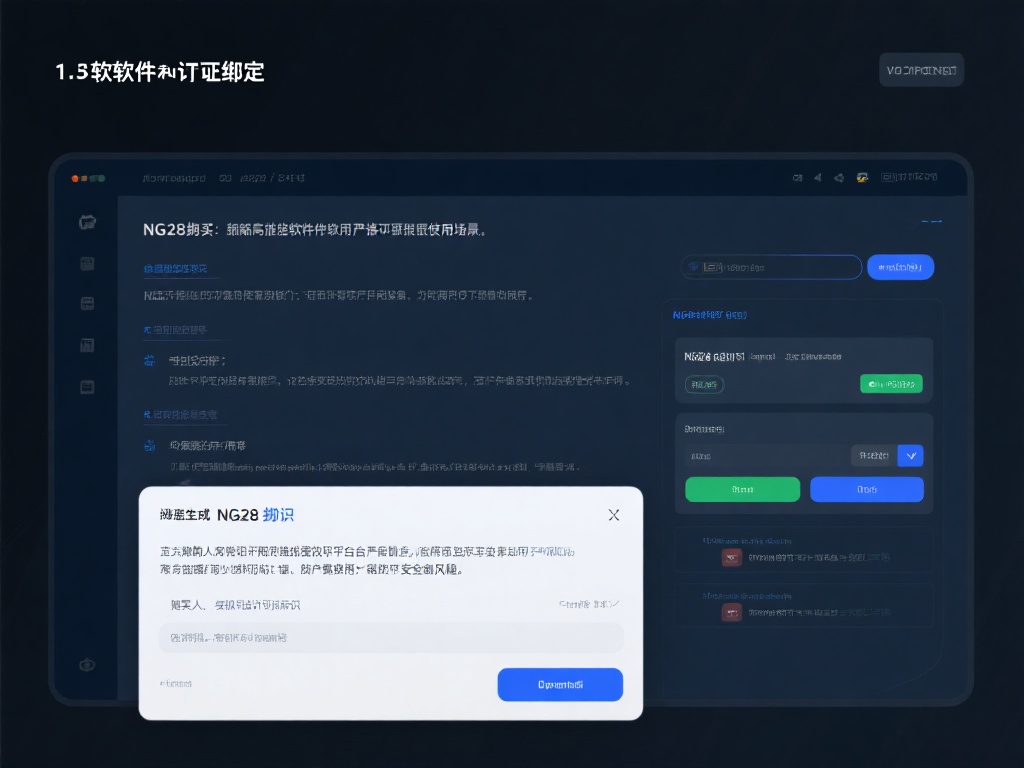 深入解析NG28绑定技术的应用与实现 1. 软件与许可证绑定
NG28绑定常用于软件授